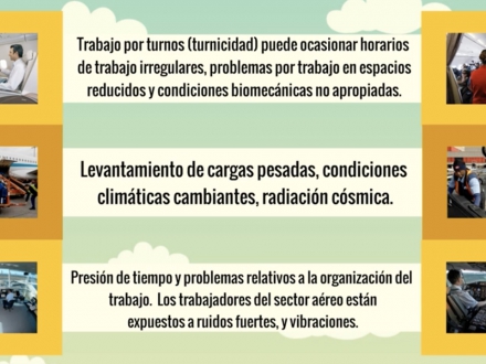 Aspectos resaltados del sector transporte aéreo