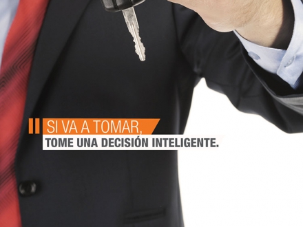 ¡Si vas a tomar, toma una decisión inteligente!
