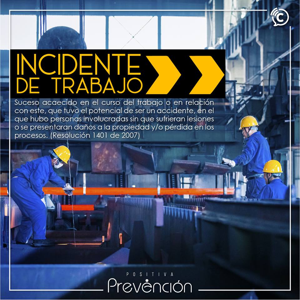 ¿Qué es un incidente de trabajo?