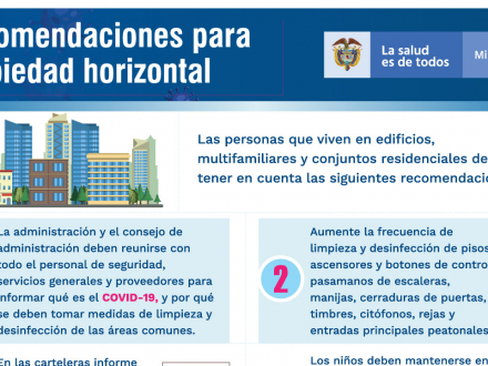Recomendaciones para propiedad horizontal