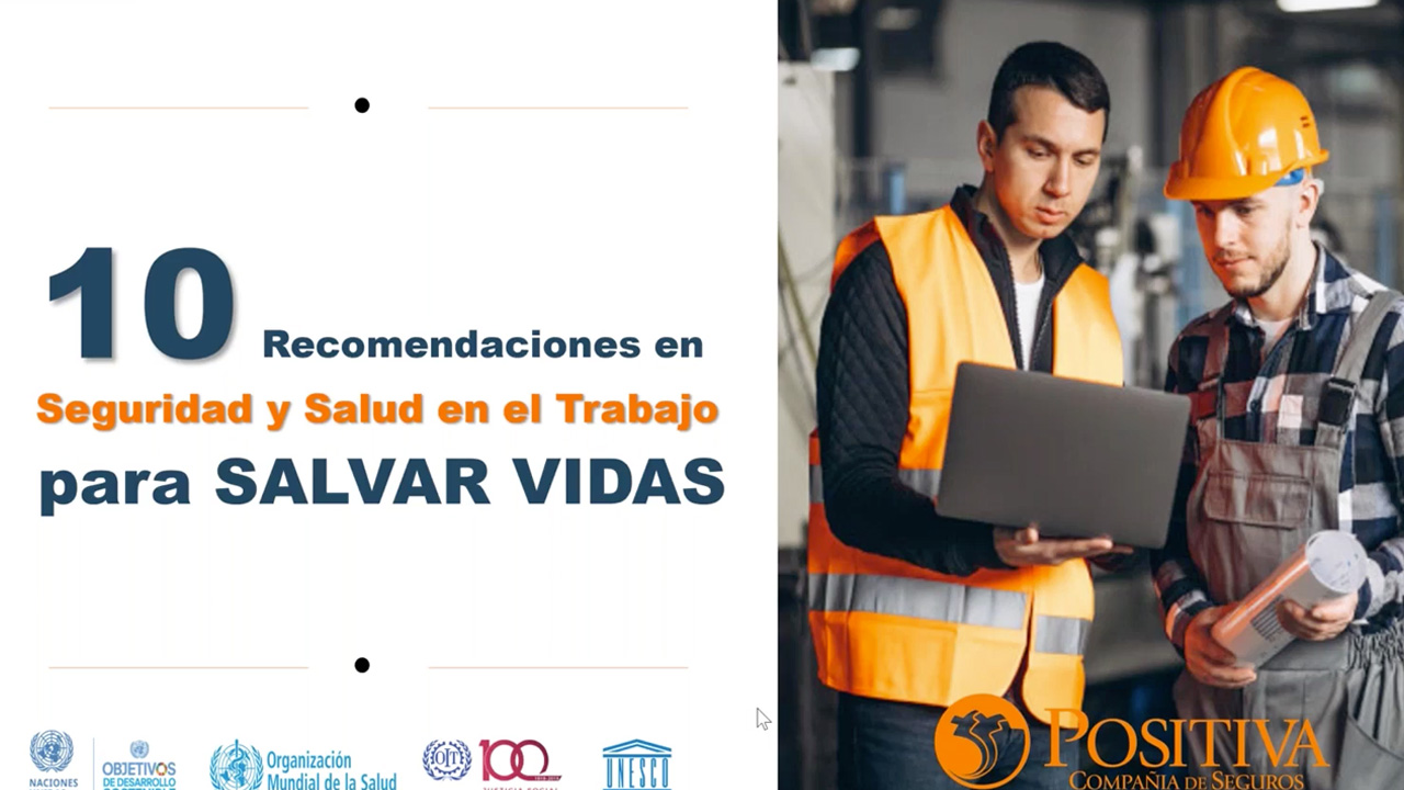 10 recomendaciones de SST para salvar vidas