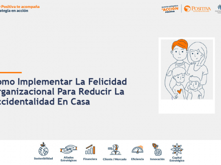¿Cómo implementar la felicidad organizacional para reducir la accidentalidad en casa?