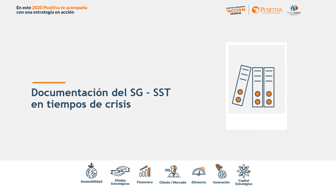 Documentación del SG-SST en tiempos de crisis