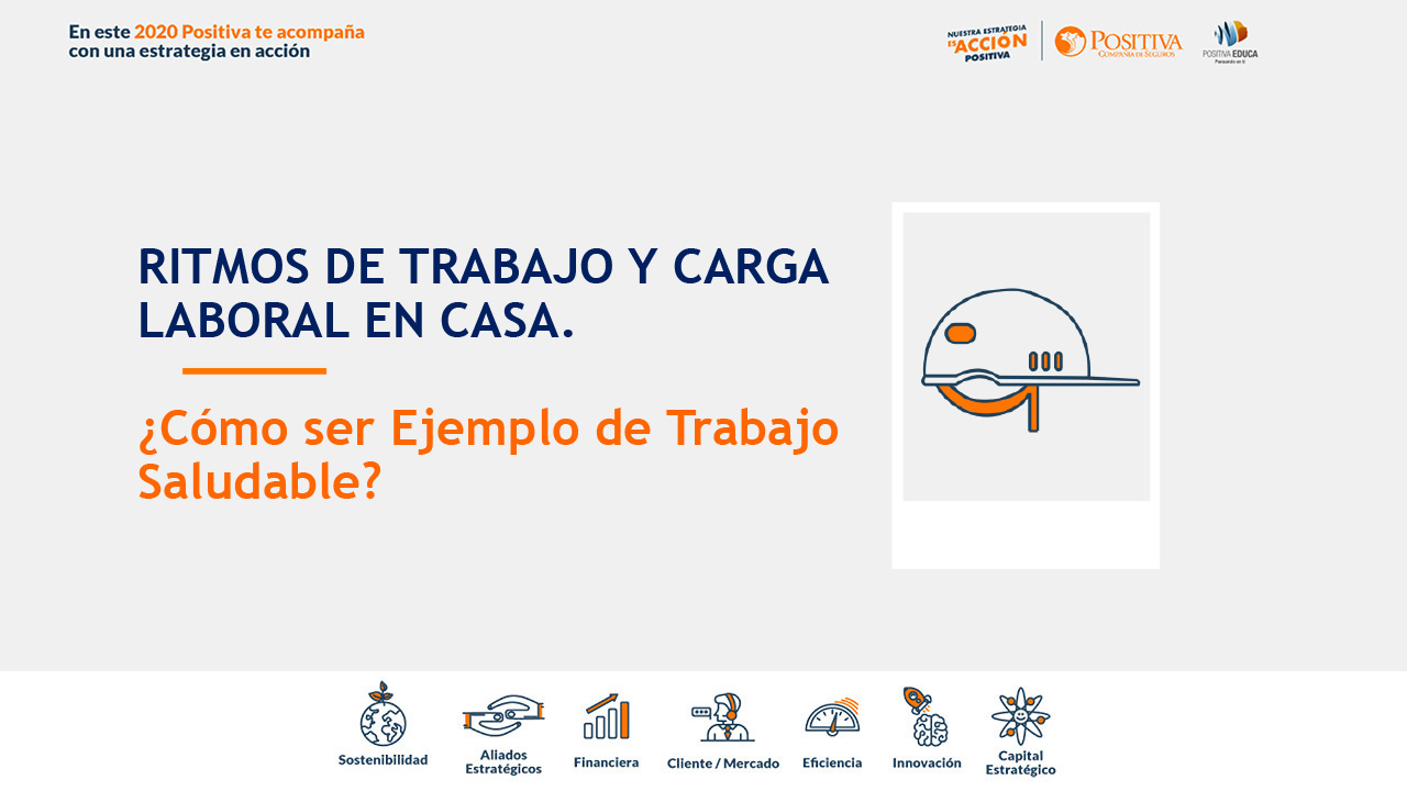 Ritmos de trabajo y carga laboral en casa, ¿cómo ser un ejemplo de trabajo saludable?