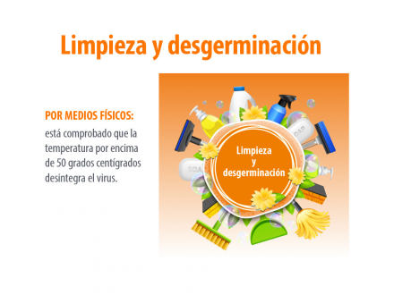 Tips bioseguridad: limpieza y desgerminación
