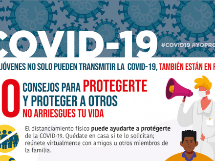 10 consejos para protegerte y proteger a otros, no arriesgas tu vida