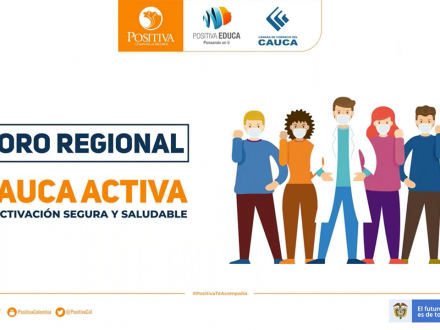 Foro regional: Cauca activa, reactivación segura y saludable