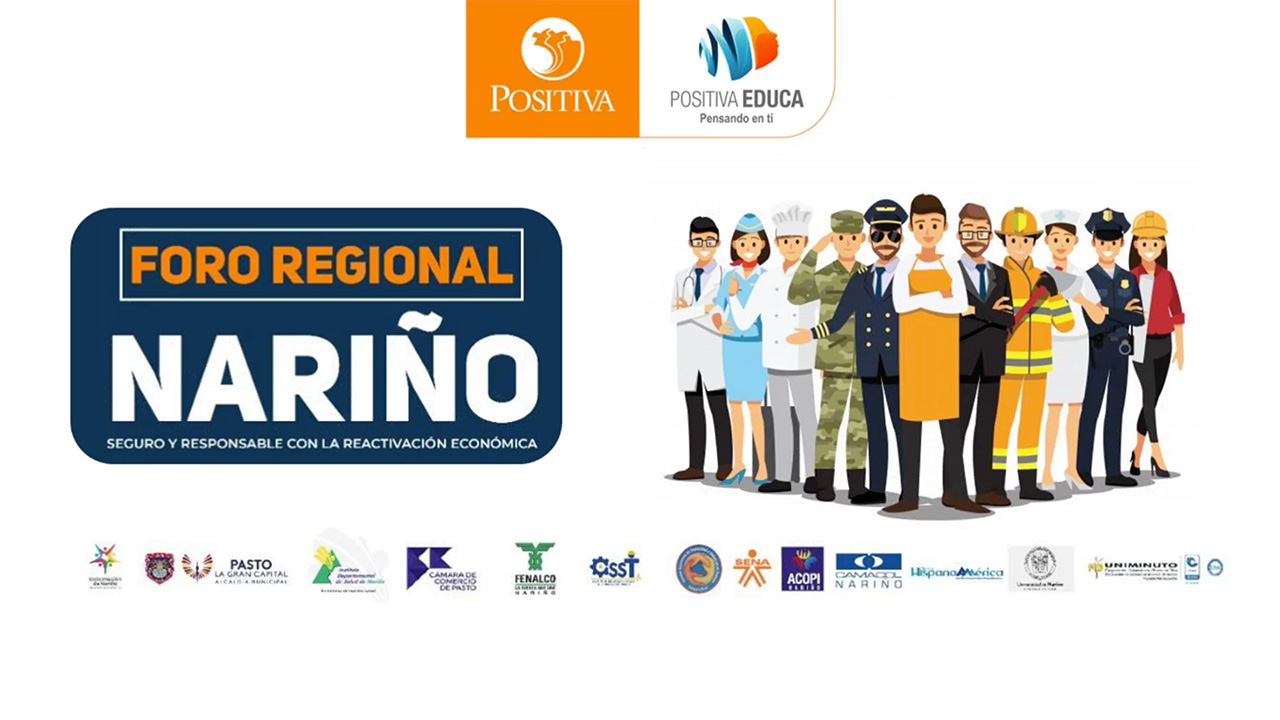 Foro regional: Nariño seguro y responsable con la reactivación económica