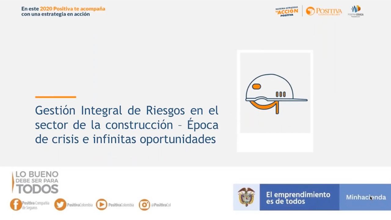 Gestión integral del riesgo en el sector de la construcción. Época de crisis e infinitas oportunidades