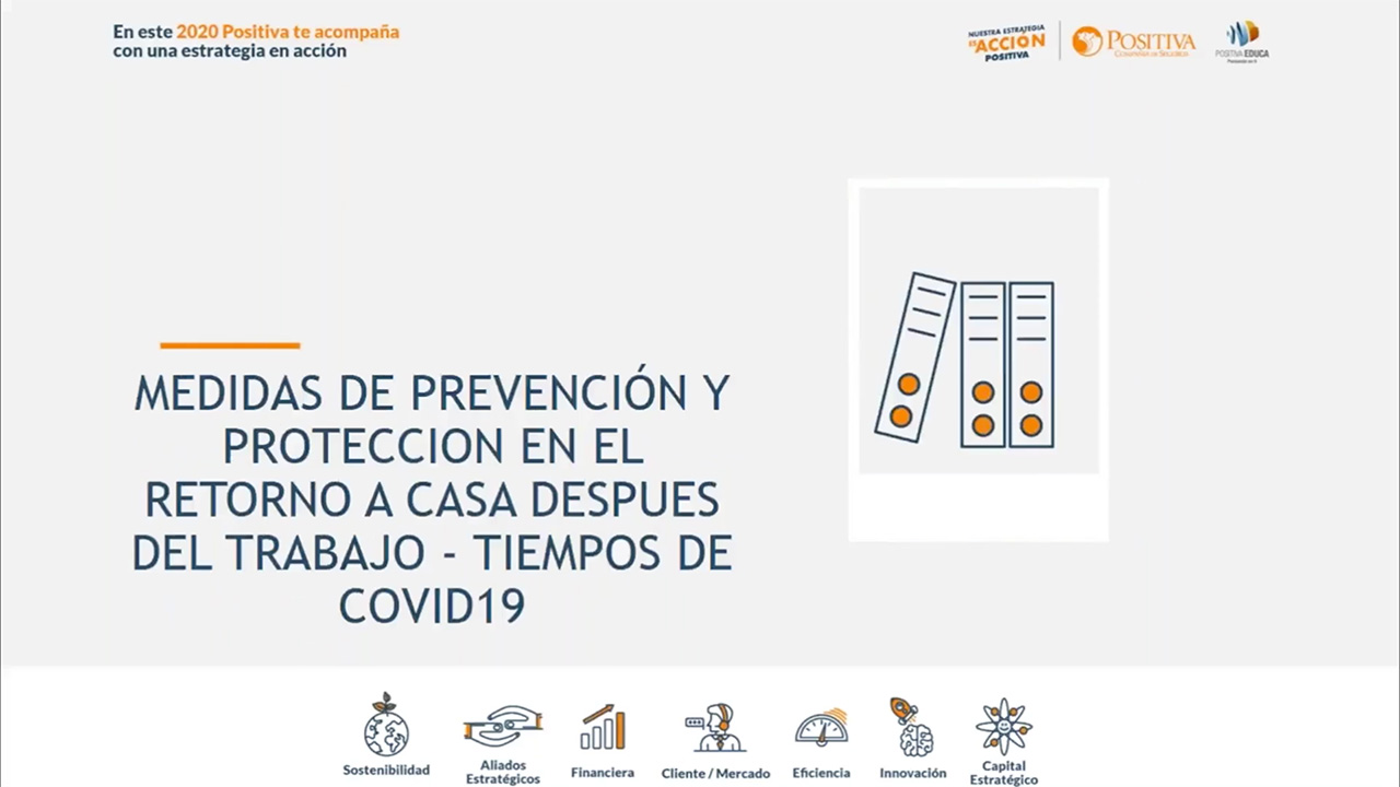 Medidas de prevención y protección en el retorno a casa después del trabajo - tiempos de covid-19