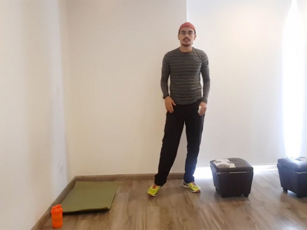 Muévete y contágiate de prevención, “ejercicios para glúteos, abdomen y piernas”