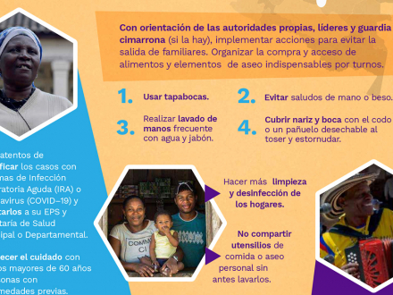 Prevención, contención y mitigación del Covid-19 en comunidades negras, afro, raizales y palenqueras