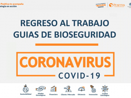 Regreso al trabajo, guías de bioseguridad