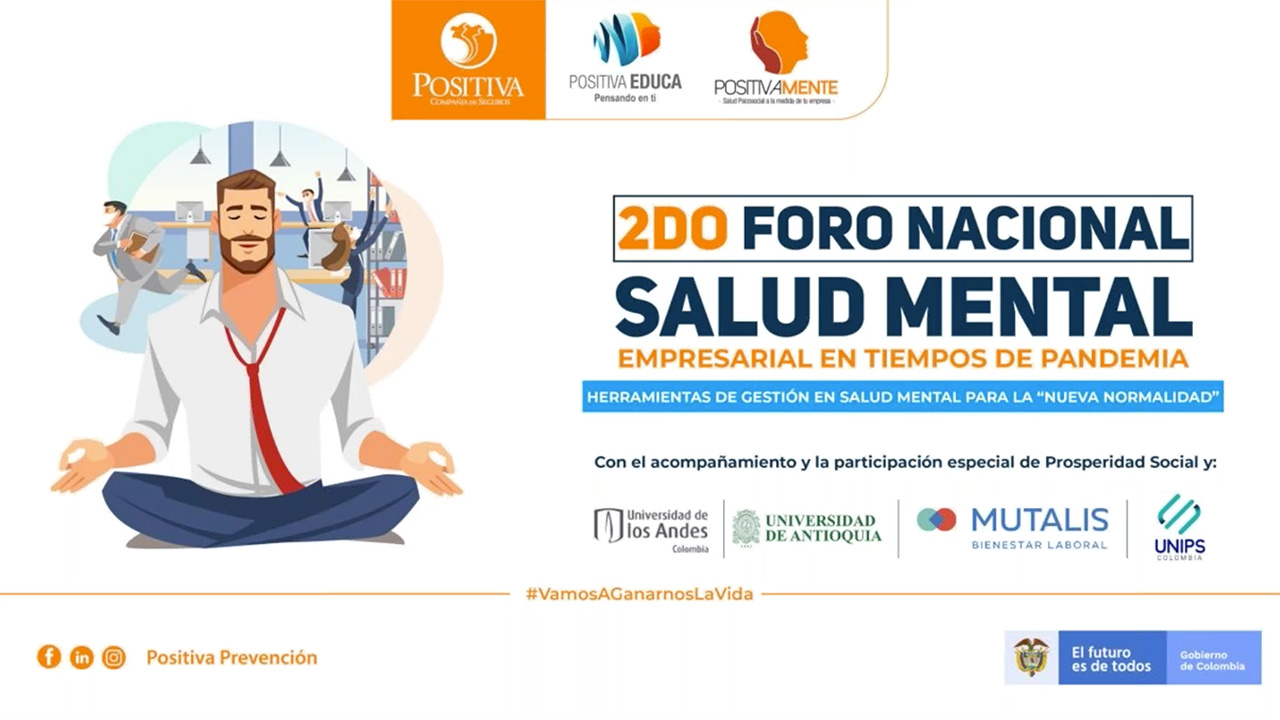 2° Foro Nacional Salud mental empresarial en tiempos de pandemia