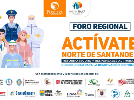 Foro regional: Actívate Norte de Santander, retorno seguro y responsable al trabajo