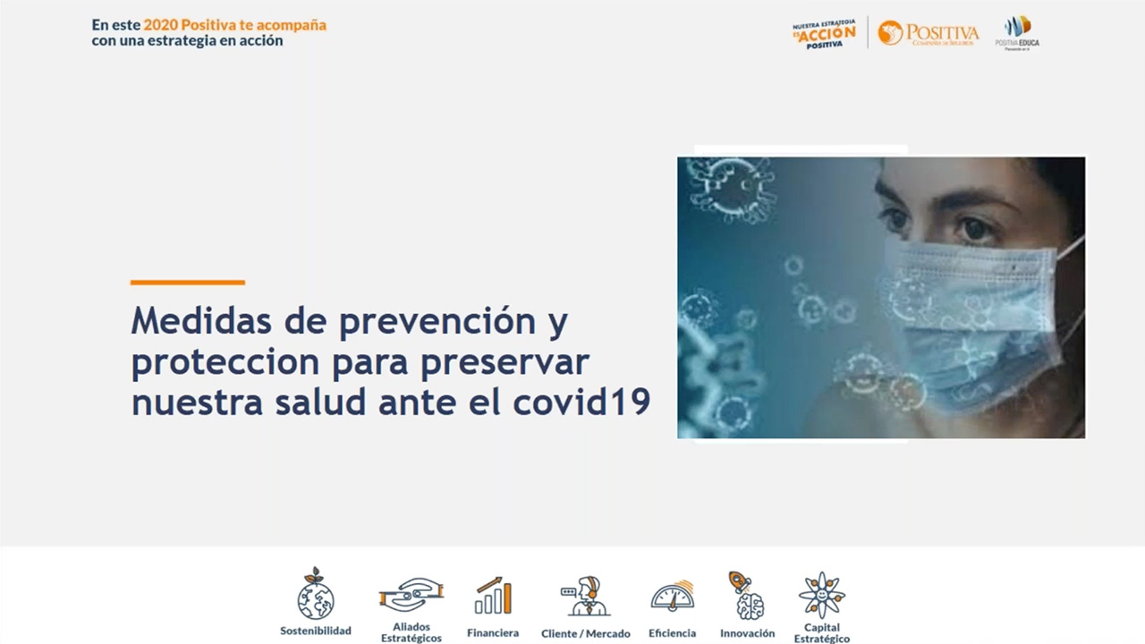 Medidas de prevención y protección para preservar nuestra salud ante el covid-19