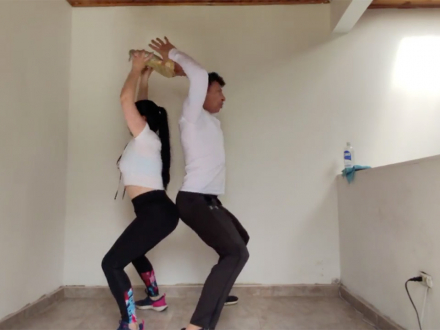 Muévete y contágiate de prevención, “rutina en pareja”