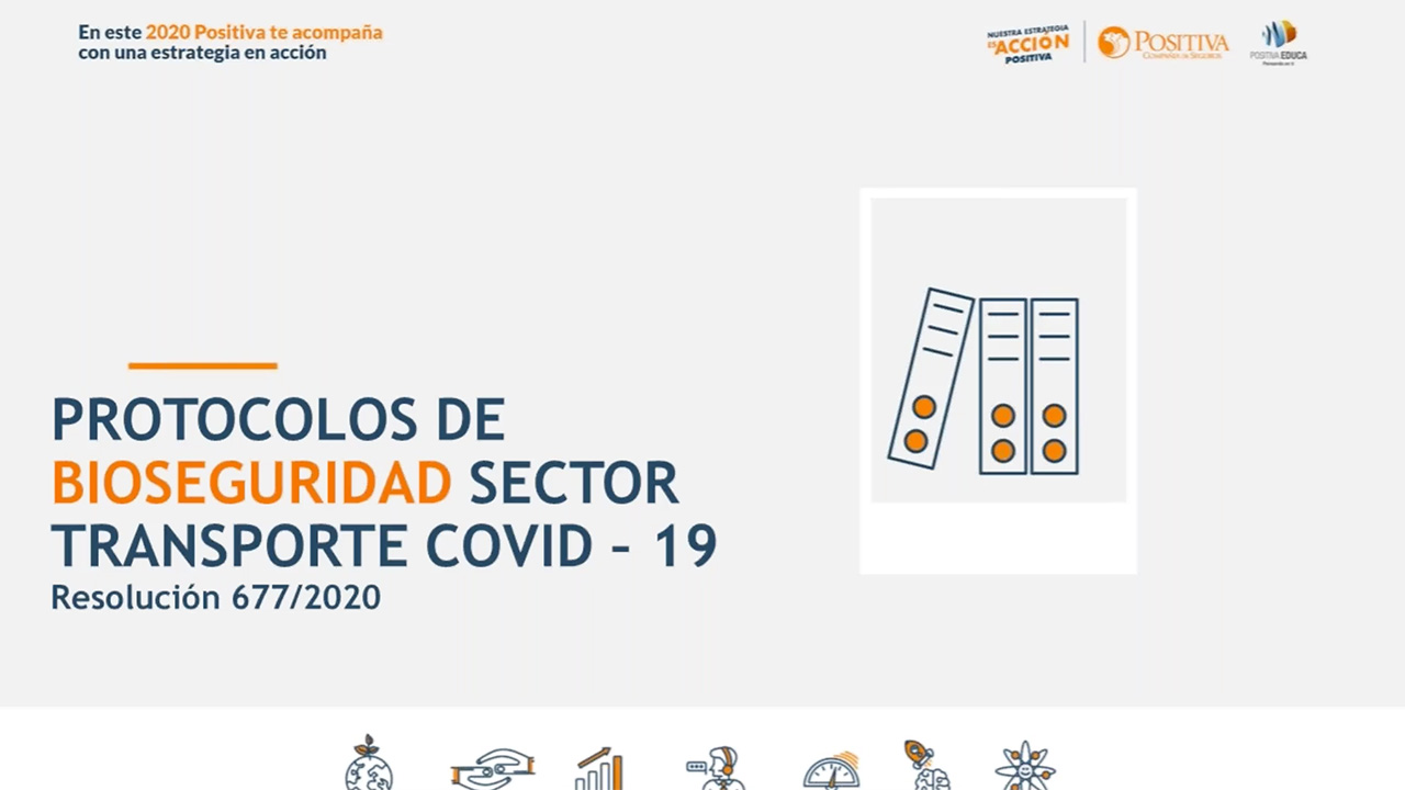 Protocolos de bioseguridad sector transporte covid-19, Resolución 677/2020