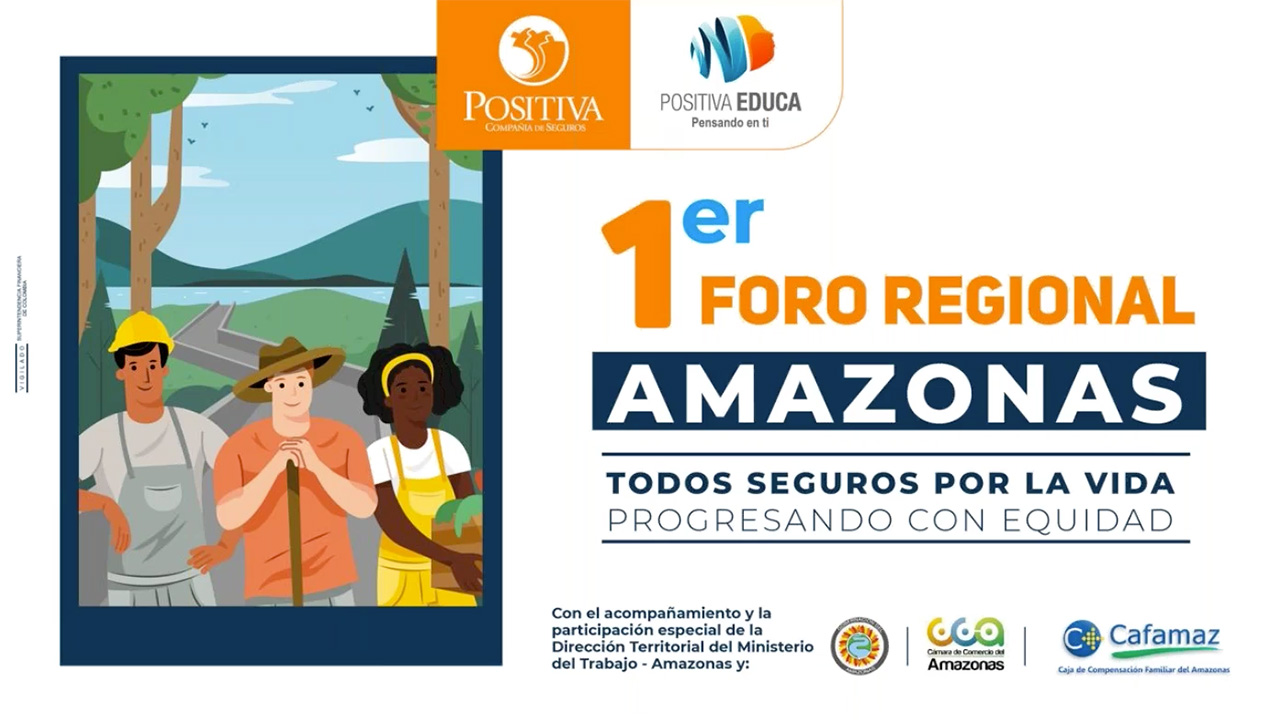 1° Foro regional: Amazonas, todos seguros por la vida, progresando con equidad