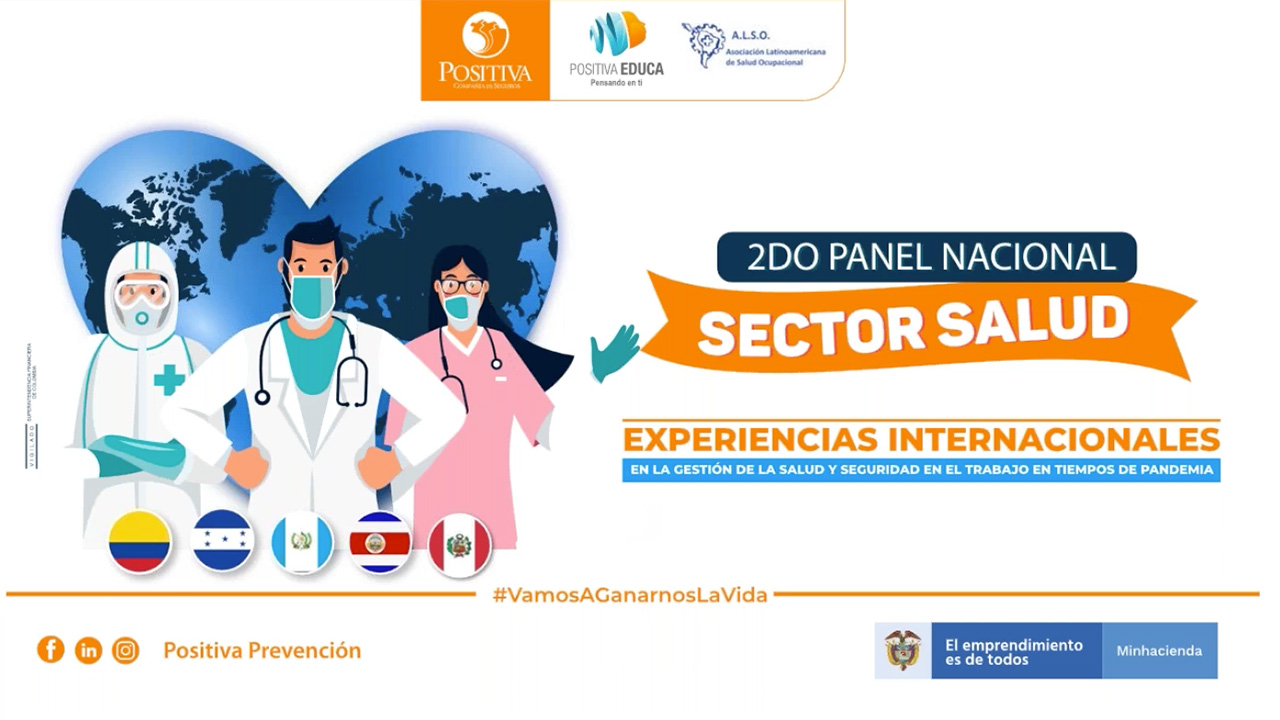 2° Panel Nacional, sector salud: Experiencias internacionales en la gestión del SST en tiempos de pandemia