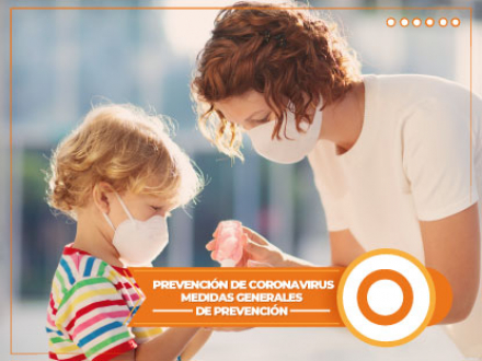 PREVENCIàN DE CORONAVIRUS MEDIDAS GENERALES DE PREVENCIàN