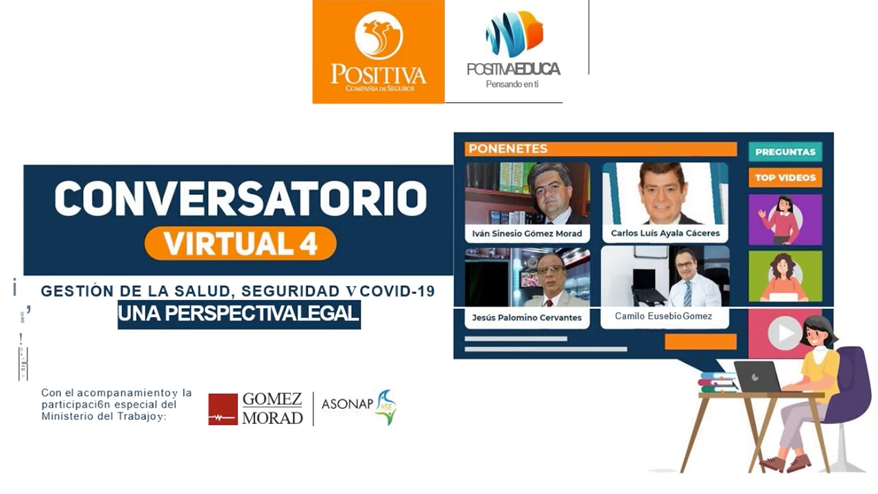Conversatorio virtual 4, gestión de la salud, seguridad y covid-19, una perspectiva legal
