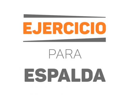 Ejercicios para espalda