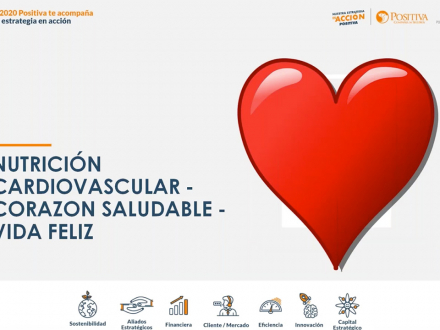 Nutrición cardiovascular, corazón saludable, vida feliz