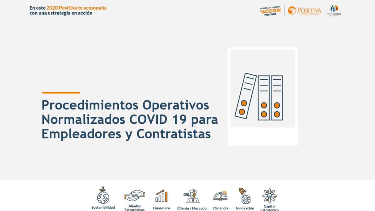 Procedimientos operativos normalizados covid-19 para empleadores y contratistas