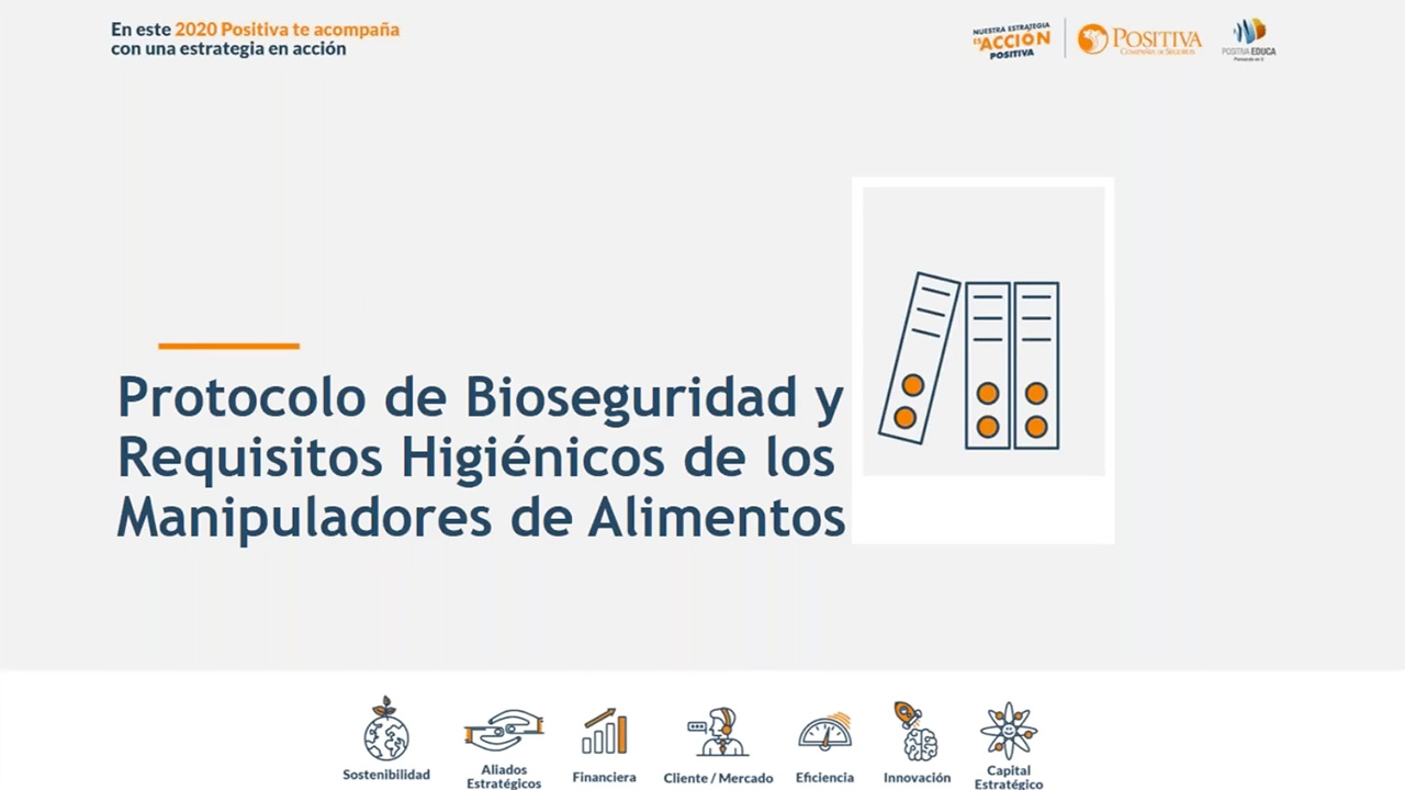 Protocolo de bioseguridad y requisitos higiénicos de los manipuladores de alimentos