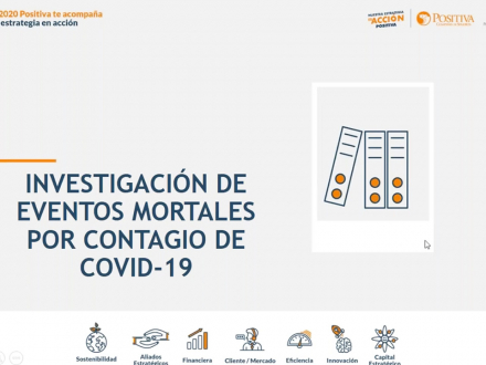 Investigación de eventos mortales por contagio del covid-19