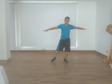 Muévete y contágiate de prevención, “gimnasia aeróbica musicalizada” (agosto 6, 2020)