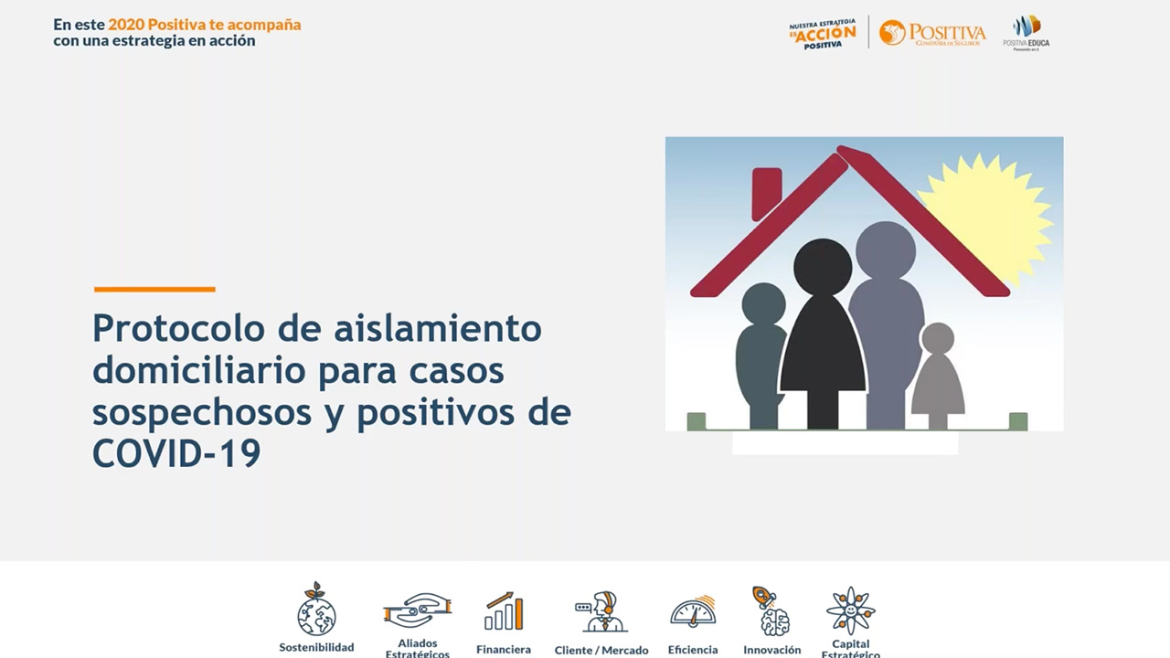Protocolo de aislamiento domiciliario para casos sospechosos y positivos de covid-19