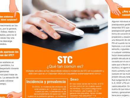 La salud músculo esquelética está en nuestras manos (brochure)