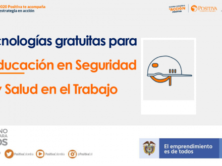 Tecnologías gratuitas para la educación en seguridad y salud en el trabajo