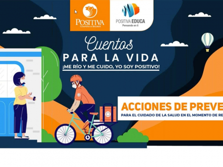 Cuentos para la vida: Acciones de prevención para el cuidado de la salud en el momento de recibir domicilios