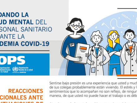 Cuidando la salud mental del personal sanitario durante la pandemia covid-19
