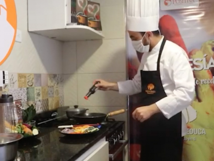 Arroz salteado con vegetales