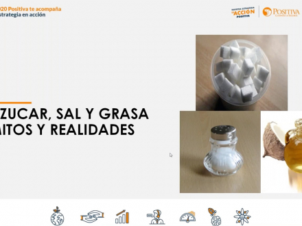 Azúcar, sal y grasa: mitos y realidades