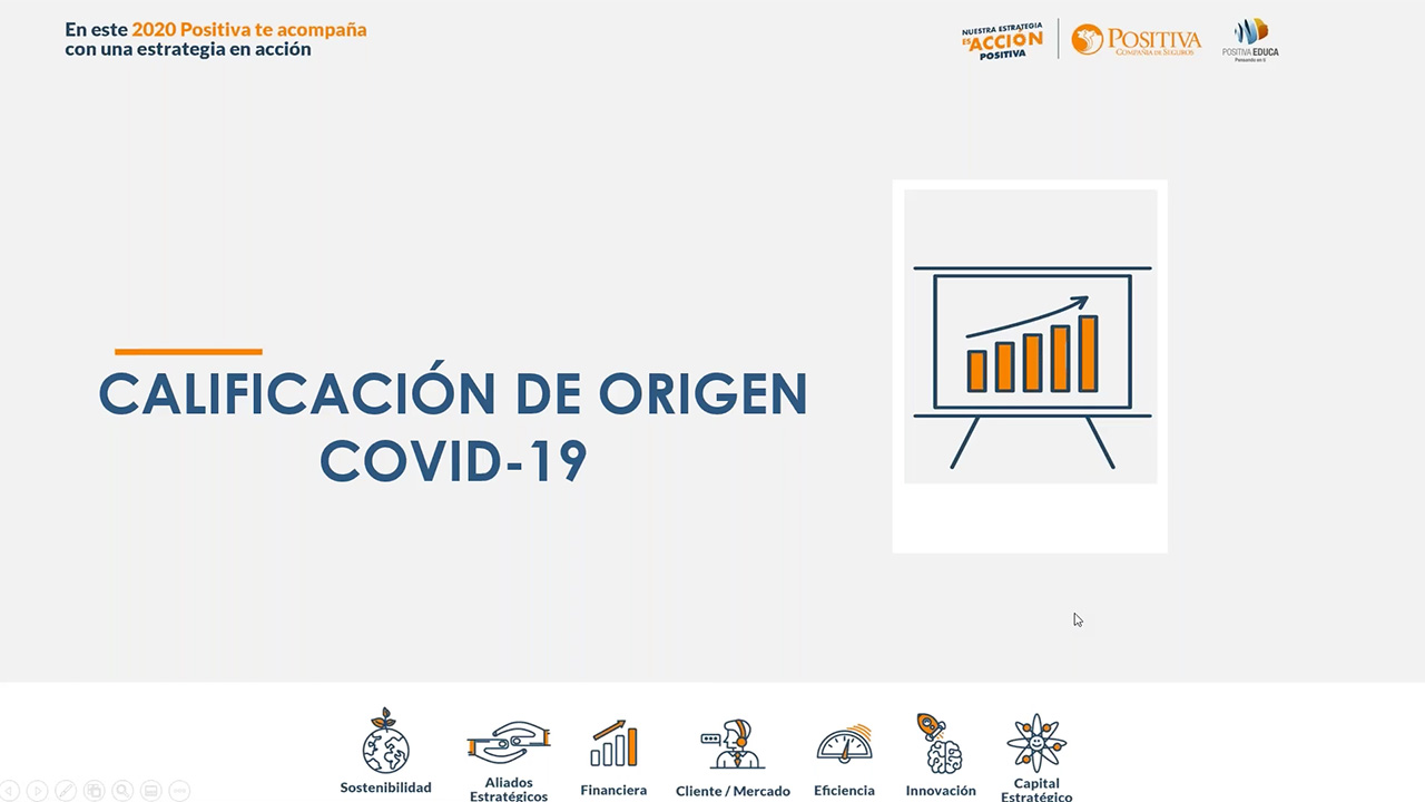 Calificación de origen covid-19