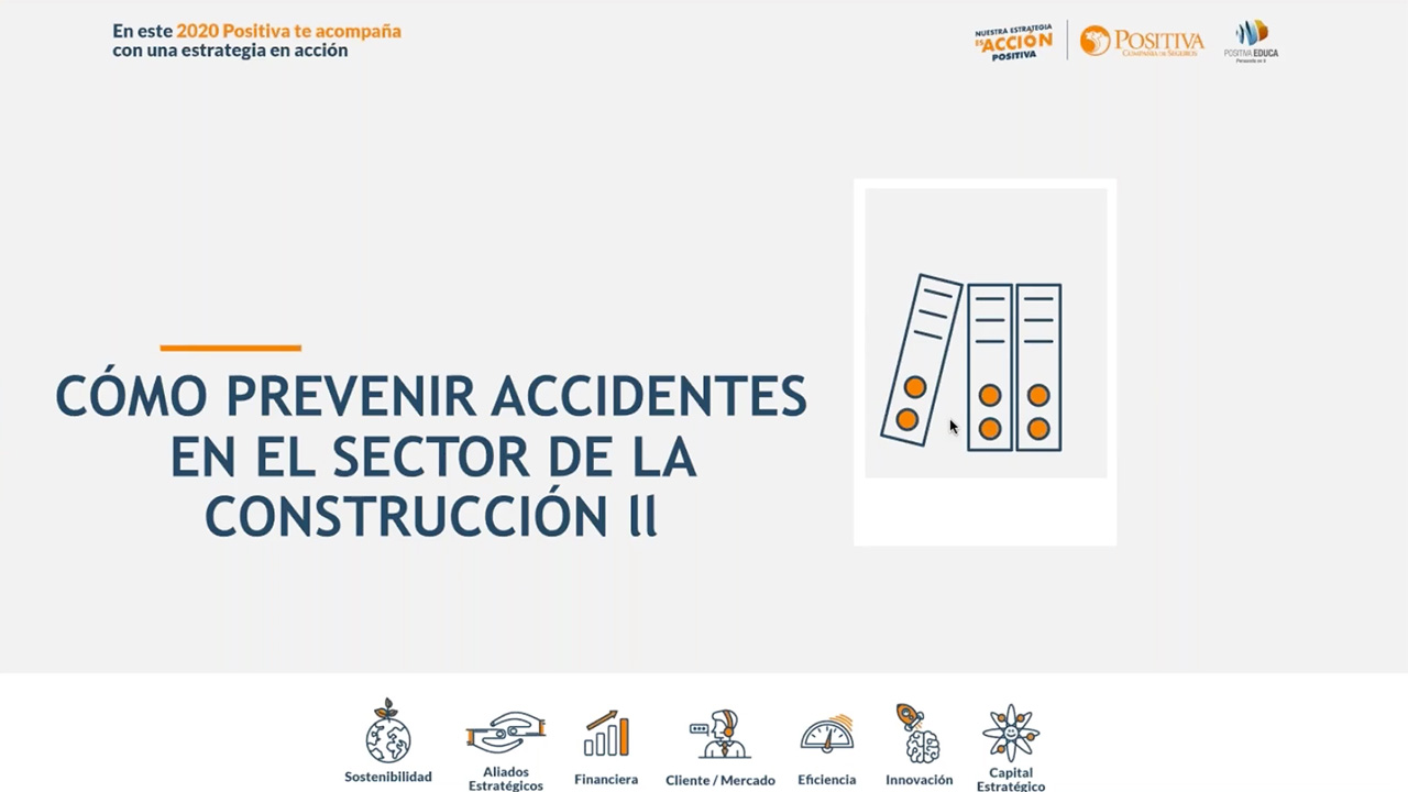 ¿Cómo prevenir accidentes en el sector construcción? (sesión 2)