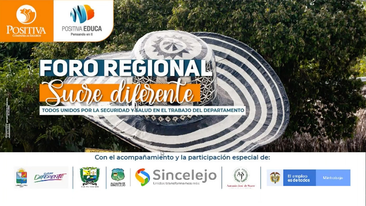 Foro regional Sucre diferente