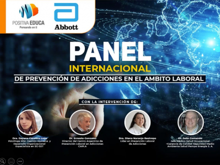 Panel internacional de prevención de adicciones en el ámbito laboral