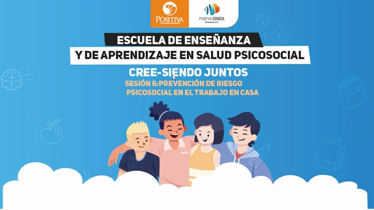 Prevención de riesgo psicosocial en el trabajo en casa