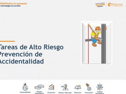 Tareas de alto riesgo: prevención de accidentalidad