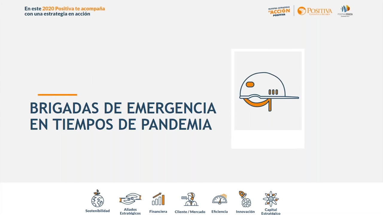 Brigadas de emergencia en tiempos de pandemia