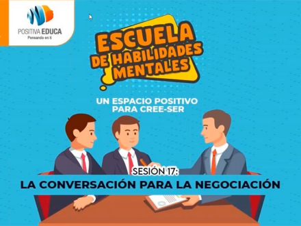 La conversación para la negociación