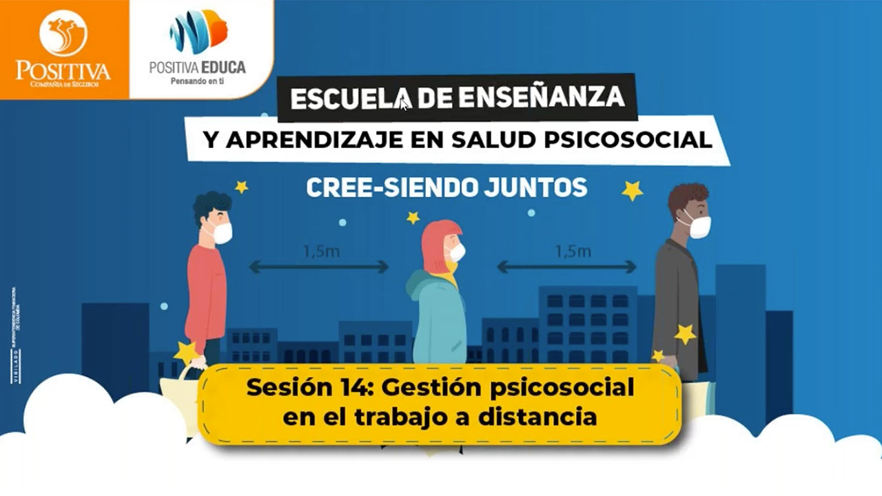 Gestión psicosocial en el trabajo a distancia