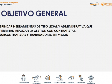 Gestión de riesgo para contratistas