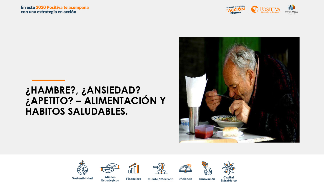 ¿Hambre?, ¿ansiedad?, ¿apetito? - Alimentación y hábitos saludables